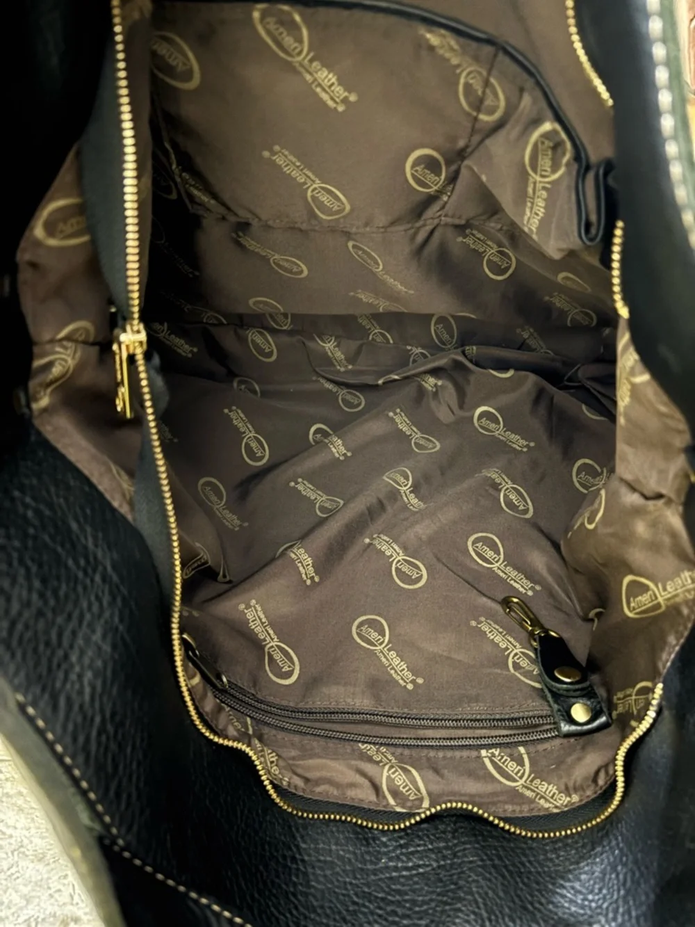 Amerileather Floral Embroidered Leather Hobo Bag